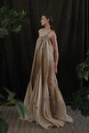 Mutedance 24 Spring/Summer One-shoulder Petal Dress Series MD-MD24SS19-K khaki PM139